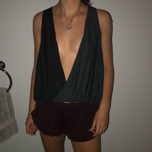Deep Cut Tank Top